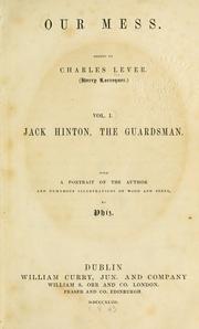 Cover of: Jack Hinton, the guardsman by Charles James Lever