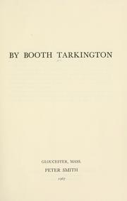 Cover of: The magnificent Ambersons. by Booth Tarkington