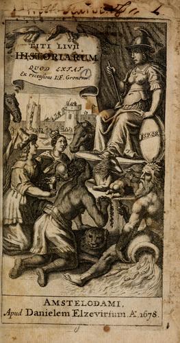 Titi Livii Historiarum quod extat by Titus Livius
