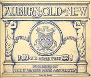 Cover of: Auburn old and new. by Business Men's Association (Auburn, N.Y.), Business Men's Association (Auburn, N.Y.)