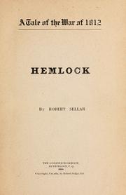 Cover of: Hemlock by Robert Sellar