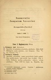 Enumeratio fungorum Nassoviae by Leopold Fuckel