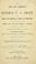 Cover of: The life and campaigns of General U. S. Grant