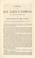 Cover of: Speech of Hon. James F. Simmons, of Rhode Island, on the state of the Union.