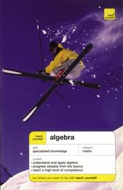 Cover of: Teach Yourself Algebra by Abbott, P., Hugh Neill