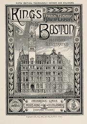 Cover of: King's handbook of Boston. by 