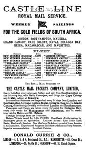 Cover of: Illustrated official handbook of the Cape and South Africa by Noble, John