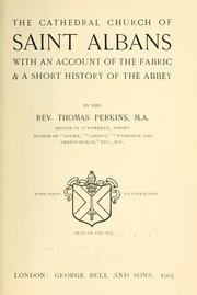 Cover of: The cathedral church of Saint Albans: with an account of the fabric & a short history of the abbey