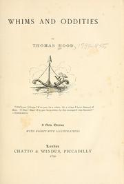 Cover of: Whims and oddities by Thomas Hood