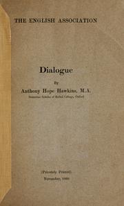 Cover of: Dialogue.