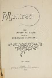 Cover of: Montreal by Canadian Pacific Railway Company