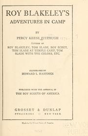 Cover of: Roy Blakeley's adventures in camp by Percy Keese Fitzhugh