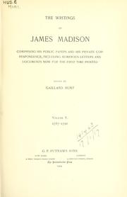 Cover of: Writings by James Madison