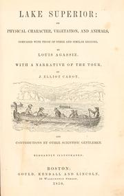 Cover of: Lake Superior by Jean Louis Rodolphe Agassiz