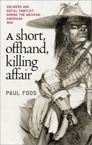 Cover of: A short, offhand, killing affair by Paul Foos