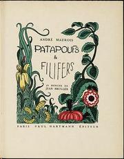 Cover of: Patapoufs et Filifers