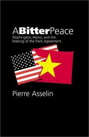 Cover of: A Bitter Peace by Pierre Asselin