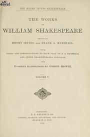 Cover of: Works by William Shakespeare