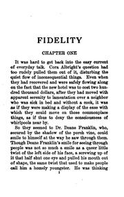 Cover of: Fidelity: a novel