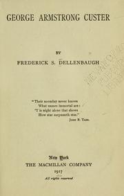 Cover of: George Armstrong Custer