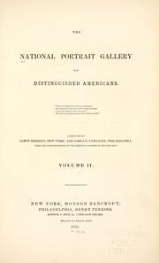 Cover of: The national portrait gallery of distinguished Americans by James Herring, James Herring