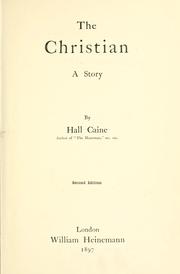 Cover of: The Christian by Hall Caine, Hall Caine