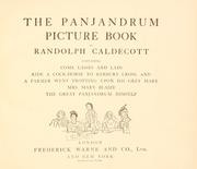 Cover of: The Panjandrum picture book