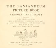 Cover of: The Panjandrum picture book by Randolph Caldecott