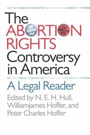 Cover of: The Abortion Rights Controversy in America by 