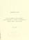 Cover of: Final environmental impact statement on the negotiation of a regime for conservation of Antarctic marine living resources