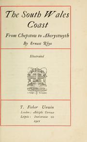 Cover of: The South Wales coast from Chepstow to Aberystwyth by Ernest Rhys