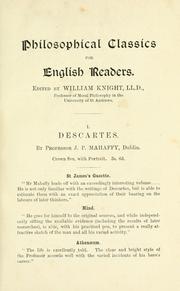 Cover of: Kant by William Wallace