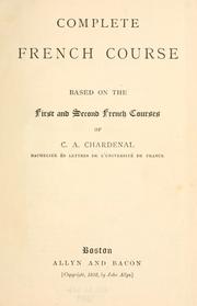 Cover of: Complete French course