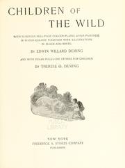 Cover of: Children of the wild