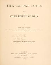 Cover of: The golden lotus: and other legends of Japan