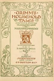 Cover of: Grimm's household tales