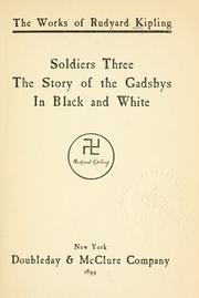 Cover of: Soldiers three. by Rudyard Kipling