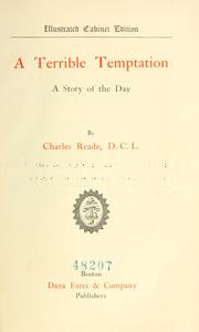 A terrible temptation by Charles Reade