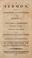 Cover of: A sermon on the freedom and happiness of America, preached at Cambridge, February 19, 1795, the day appointed by the president of the United States for a national thanksgiving