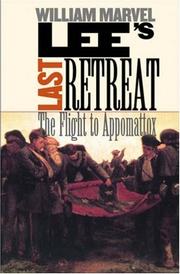 Cover of: Lee's Last Retreat: The Flight to Appomattox (Civil War America)