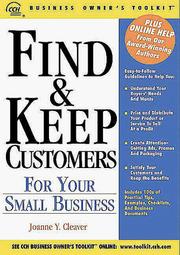 Cover of: Find & keep customers for your small business