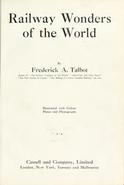 Cover of: Railway wonders of the world