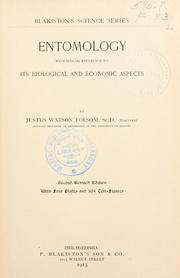 Cover of: Entomology