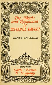 Cover of: Kings in exile. by Alphonse Daudet