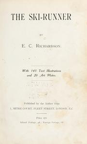 Cover of: Ski-runner. by E. C. Richardson