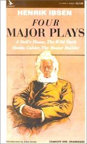 Cover of: Four Major Plays by Henrik Ibsen