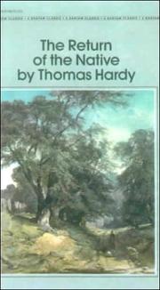 Cover of: The Return of the Native by Thomas Hardy