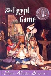 Cover of: The Egypt Game by Zilpha Keatley Snyder