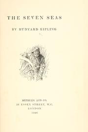 Cover of: The  seven seas. by Rudyard Kipling, Rudyard Kipling