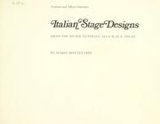 Cover of: Italian stage designs from the Museo Teatrale Alla Scala, Milan.